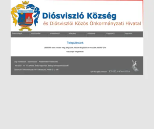 Diosviszlo.hu(DiĂłsviszlĂł) Screenshot