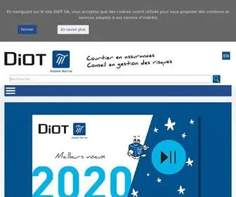 Diot.com(Accueil DIOT) Screenshot