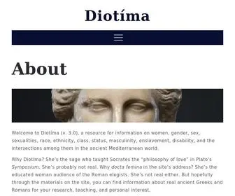 Diotima-Doctafemina.org(Diotíma) Screenshot