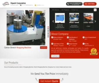 Dipackcorporation.in(Dipack Corporation) Screenshot