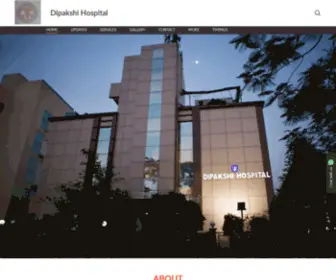 Dipakshihospital.com(Location) Screenshot