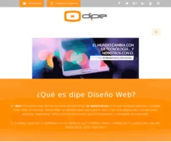 Dipe.es(Diseño web y marketing online profesional) Screenshot