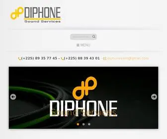 Diphonevent.com(Diphone) Screenshot