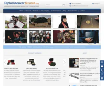 Diplomacoversource.com(Custom Certificate/ Diploma Cover & Holder & Frame) Screenshot