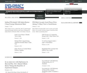 Diplomacybeyond.com(Diplomacy & Beyond) Screenshot