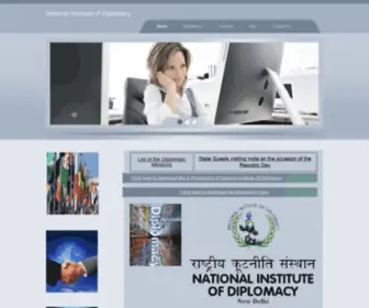 Diplomacy.net.in(National Institute of Diplomacy) Screenshot