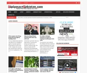 Diplomacypakistan.com(Diplomatic News) Screenshot