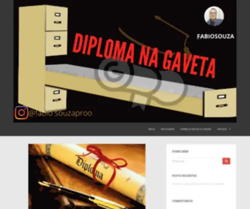 Diplomanagaveta.com.br(Diploma na Gaveta) Screenshot