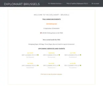 Diplomartbrussels.com(TMA Services) Screenshot