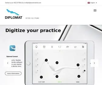 Diplomat-Dental.com(Dental Solutions) Screenshot