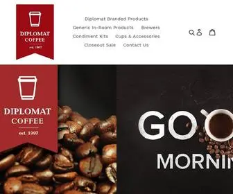 Diplomatcoffee.com(Diplomat Coffee) Screenshot