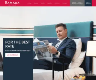 Diplomathotel.com.au(Ramada Diplomat) Screenshot