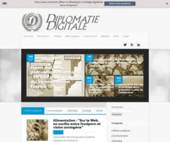 Diplomatie-Digitale.com(Diplomatie Digitale) Screenshot