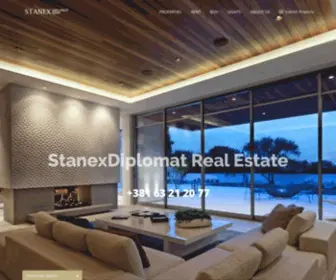 Diplomatrent.com(Luxury Real Estate in Belgrade) Screenshot