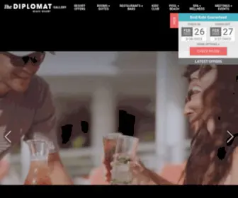 Diplomatresort.com(The Diplomat) Screenshot