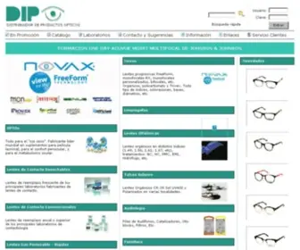 Dipo.es(Distribuidor de productos Opticos) Screenshot