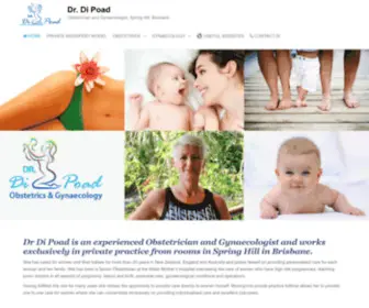 Dipoad.com.au(Dr Di Poad) Screenshot