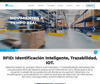 Dipolerfid.es(Soluciones y Etiquetas RFID) Screenshot