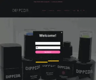 Dippedbbrand.com(Dipped By The B) Screenshot