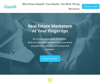 Dippidi.com(Hire a Professional Marketer to Grow Your Business) Screenshot