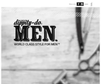 Dippitydomen.com(Men cosmetics brand) Screenshot