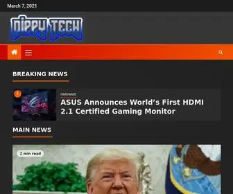 Dippytech.com(Always To The Future) Screenshot