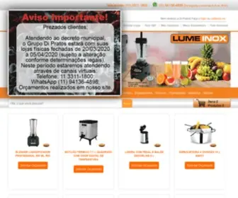 Dipratos.com.br(Equipamentos para restaurante) Screenshot