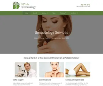 Dipretadermatology.com(DiPreta Dermatology) Screenshot