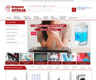 Diprolab.cl(Distribución de insumos e articulos médicos Concepción) Screenshot