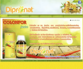 Dipronat.com(Productos naturales para fortalicer la salud) Screenshot