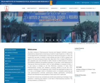 Dipsar.ac.in(DIPSAR) Screenshot