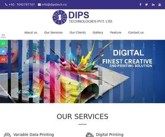 Dipstech.co(DIPS Technologies Pvt Ltd) Screenshot