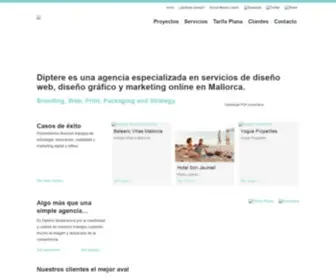 Diptere.com(Diseño web Mallorca) Screenshot