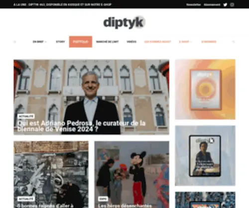 Diptykblog.com(L'art vu du Maroc) Screenshot