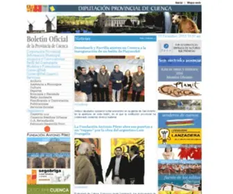 Dipucuenca.es(Boletín Oficial) Screenshot