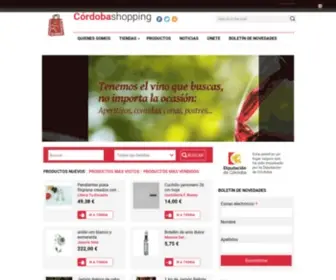 Diputacioncordobashopping.es(Tienda Online de productos cordobeses Form MailChimp) Screenshot