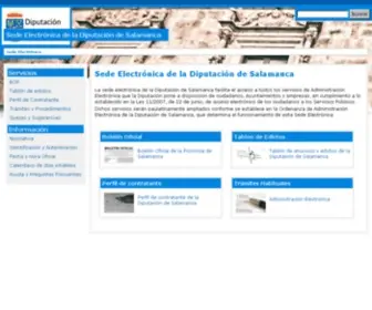 Diputaciondesalamanca.gob.es(Sede electrónica de la diputación de salamanca) Screenshot