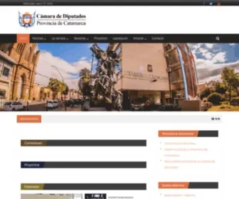 Diputados-Catamarca.gov.ar(CAMARA DE DIPUTADOS) Screenshot