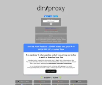 Dir-Proxy.org(Unblock your favourite directory sites) Screenshot