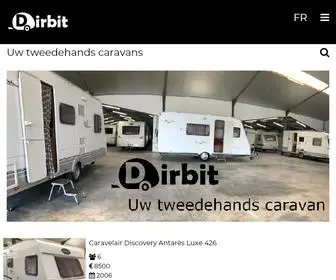 Dirbit.be(Uw tweedehands caravans) Screenshot