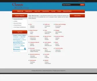 Dirclassic.com(Classic Web Directory) Screenshot