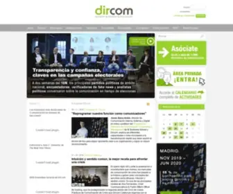 Dircom.org(Asociación de Directivos de Comunicación) Screenshot