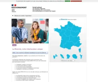 Direccte.gouv.fr(Nginx) Screenshot