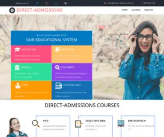 Direct-Admissions.in(Direct Admissions) Screenshot