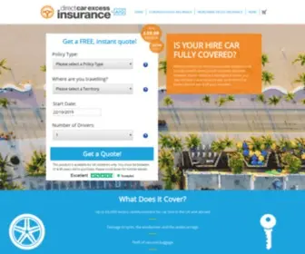 Direct-Carexcess.co.uk(Direct Car Excess Insurance) Screenshot