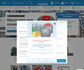 Direct-Cuves.fr(Cuves de stockage & transport de carburants et autres fluides sur) Screenshot