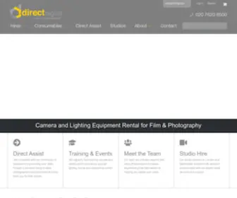 Direct-Digital.com(Camera & Lighting Rental) Screenshot