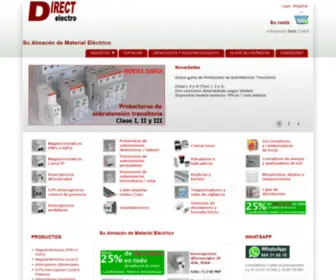 Direct-Electro.es(Material Eléctrico Online) Screenshot