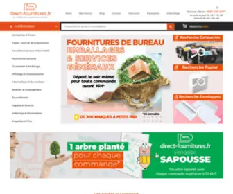 Direct-Fournitures.fr(Fournitures de bureau Discount à prix d'usine) Screenshot