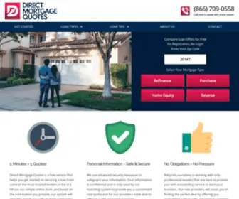 Direct-Mortgage-Quotes.com(Get Started on Refinancing or Securing a Home Loan from Some of the Most Trusted Lenders in the U.S) Screenshot